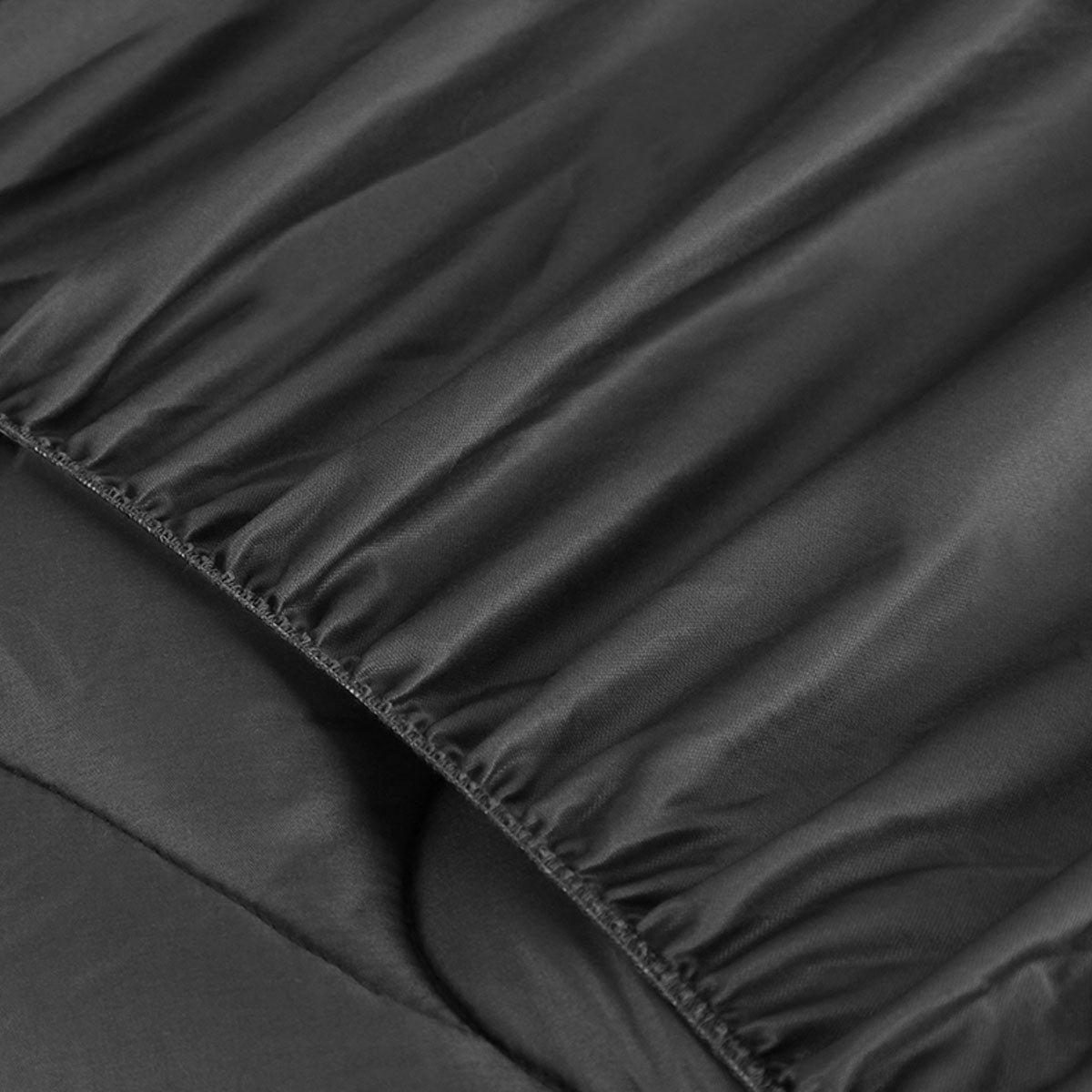 1000GSM Charcoal Mattress Topper Queen - Home & Garden > Bathroom Accessories - Bedzy Australia