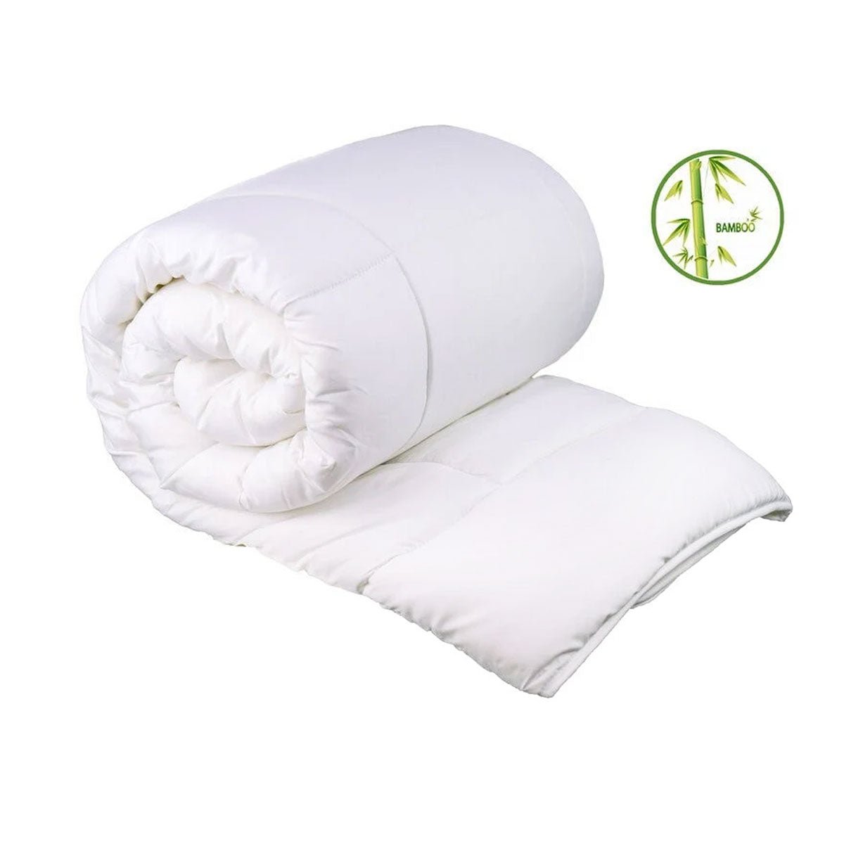 400GSM All Season Antibectiral Bamboo Quilt Queen - Home & Garden > Bathroom Accessories - Bedzy Australia