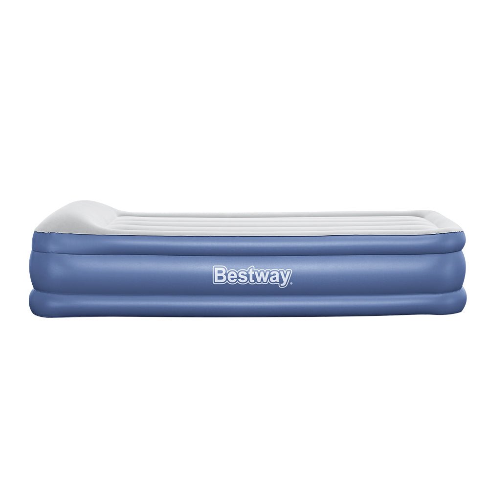 46 CM Thickness Air Bed Inflatable Mattress with Carry Bag - Single Size - Bedzy Australia