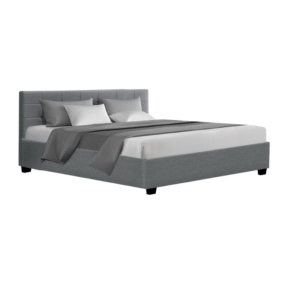 Byron Storage King Bed Frame Grey