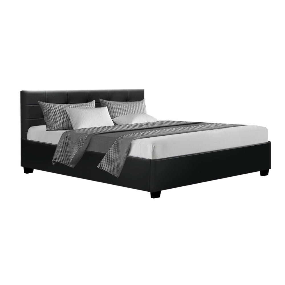 Byron Storage Queen Bed Frame Black