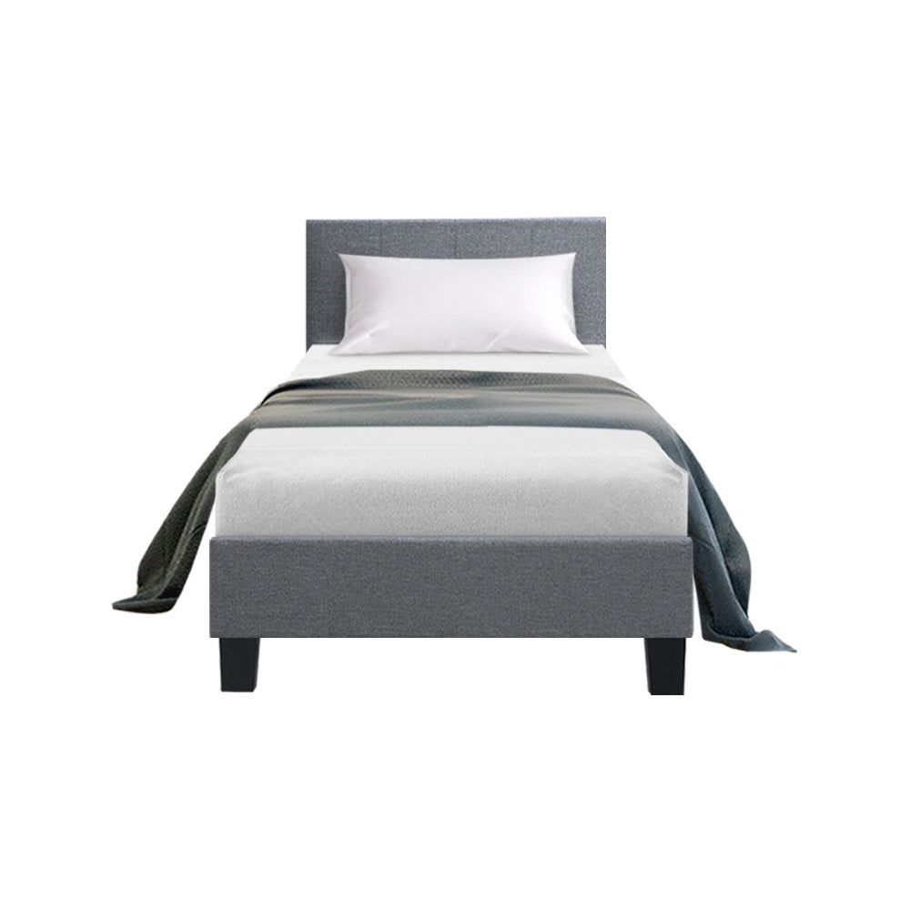 Coogee Single Bed Frame Grey