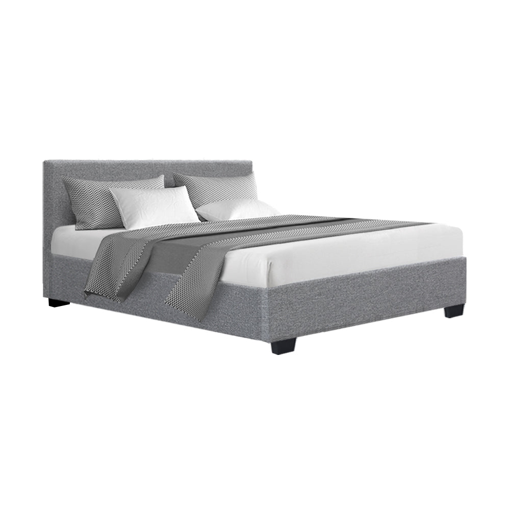 Elwood Storage Double Bed Frame Grey