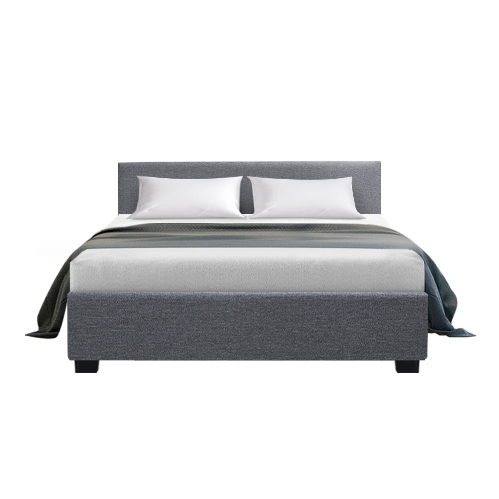 Elwood Storage Double Bed Frame Grey