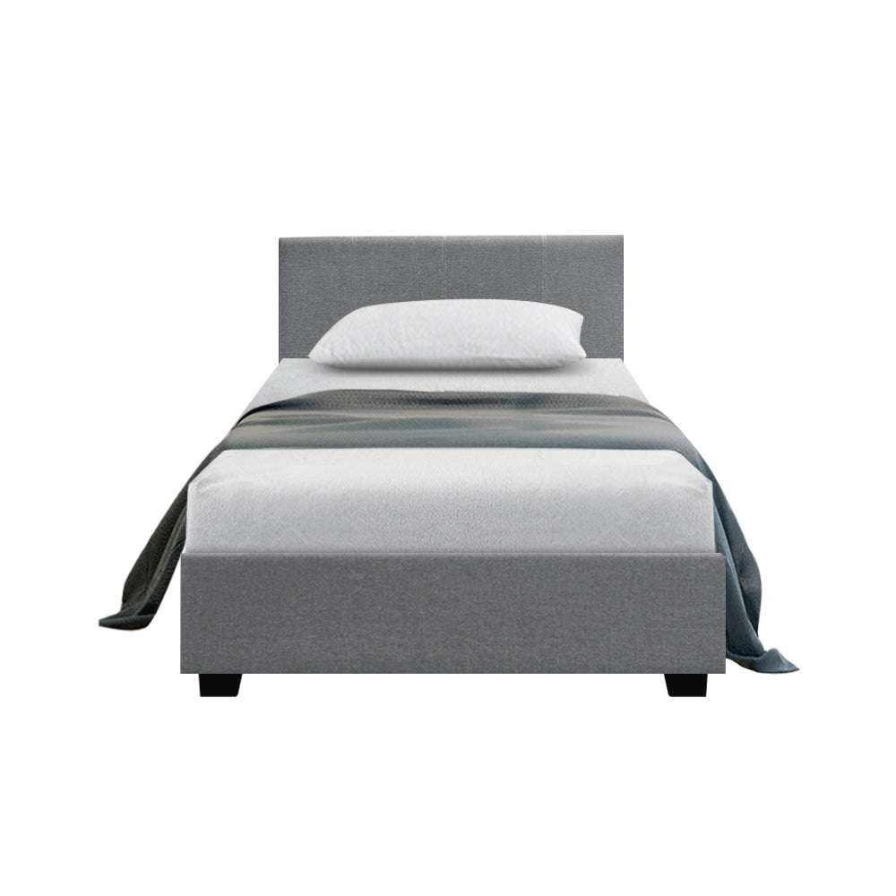 Elwood Storage King Single Bed Frame Grey