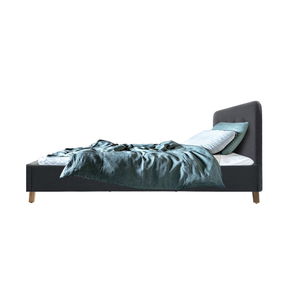 Tarcoola King Single Bed Frame Charcoal