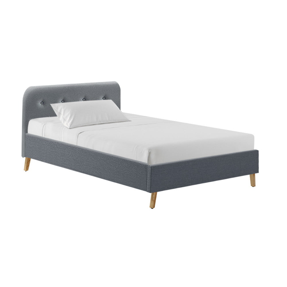 Tarcoola King Single Bed Frame Grey