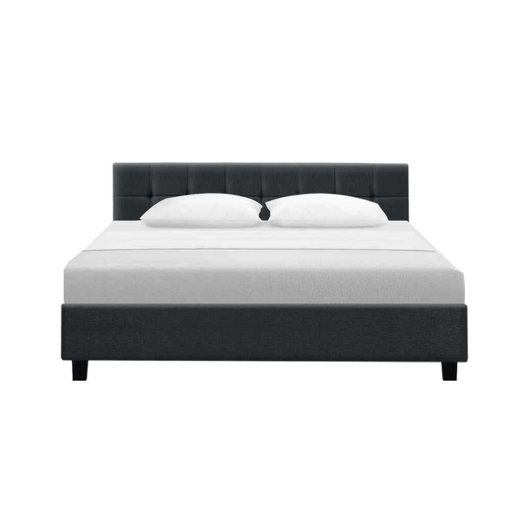 Agnes King Bed Frame Charcoal