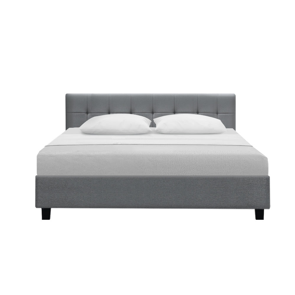 Agnes King Bed Frame Grey