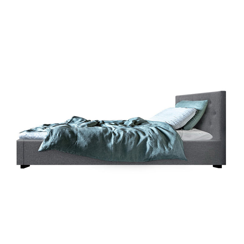 Noosa Storage King Single Bed Frame Grey