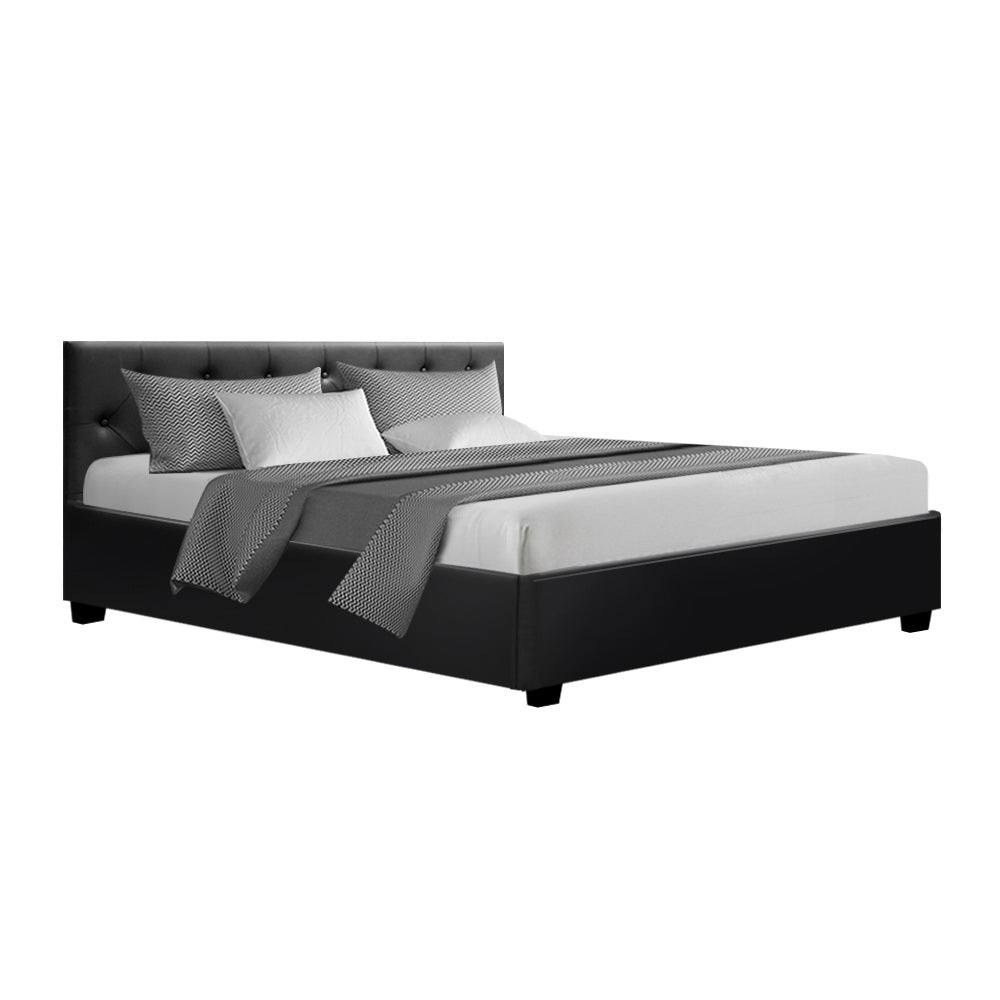 Noosa Storage Queen Bed Frame Black