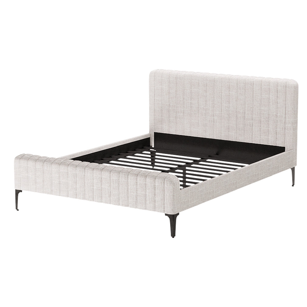 Burleigh Queen Bed Frame Beige