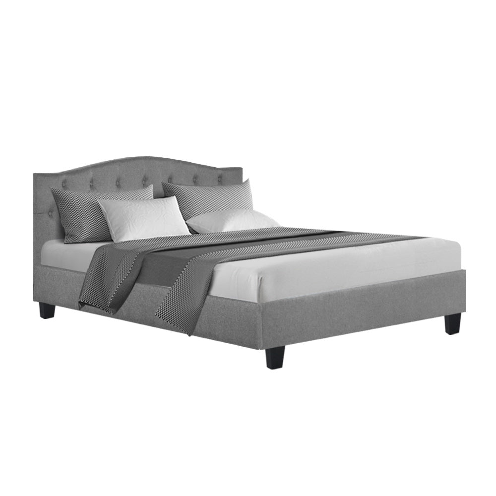 Jervis Double Bed Frame Grey