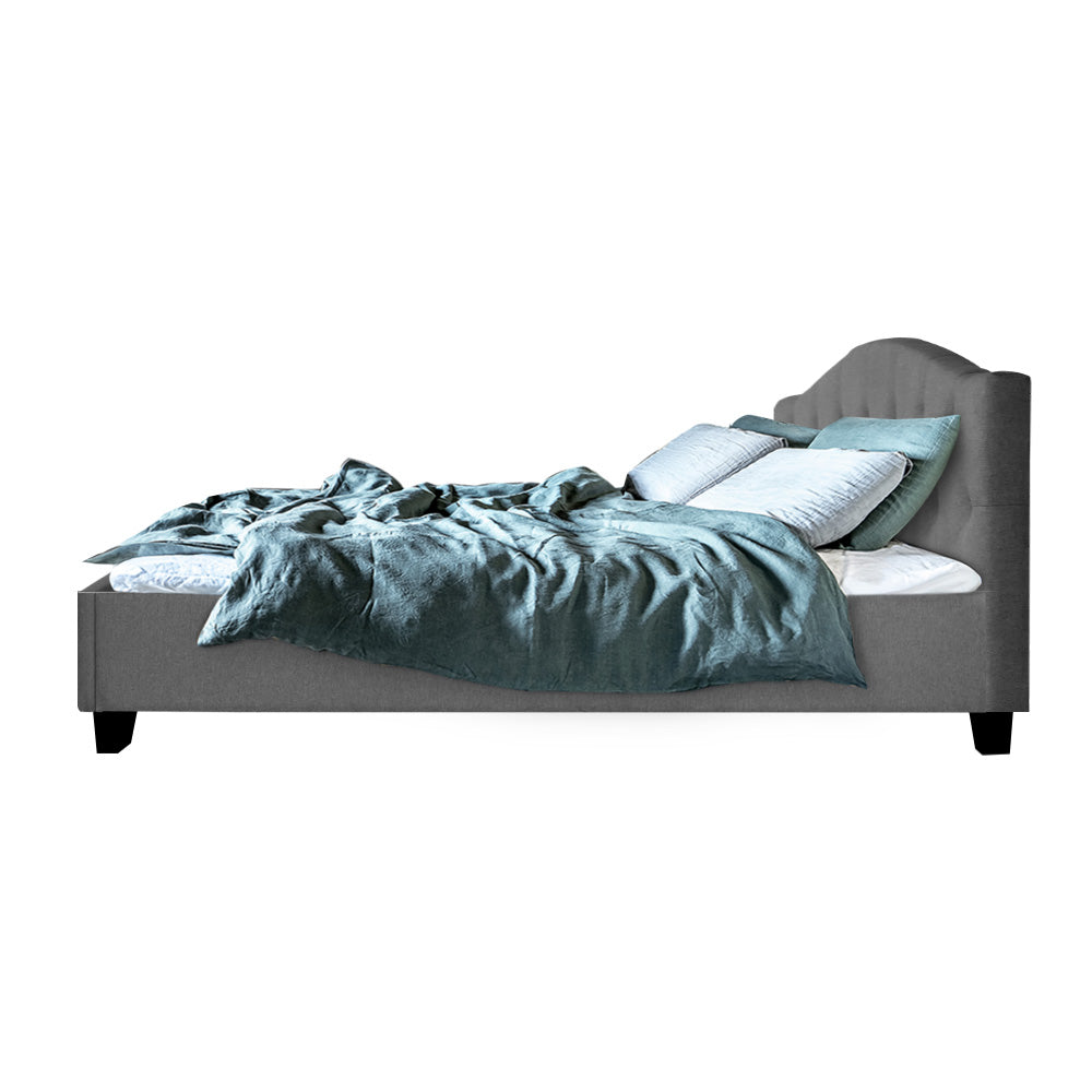 Jervis Double Bed Frame Grey