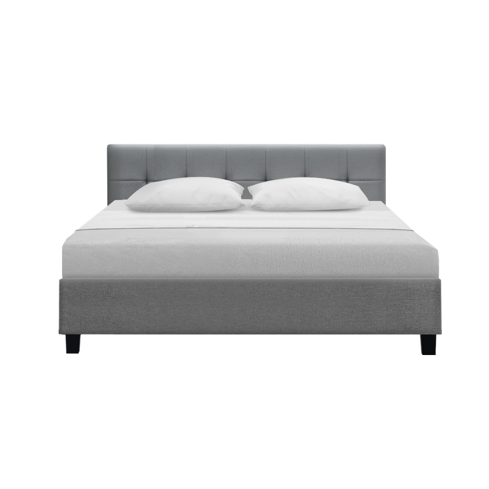 Agnes Queen Bed Frame Grey