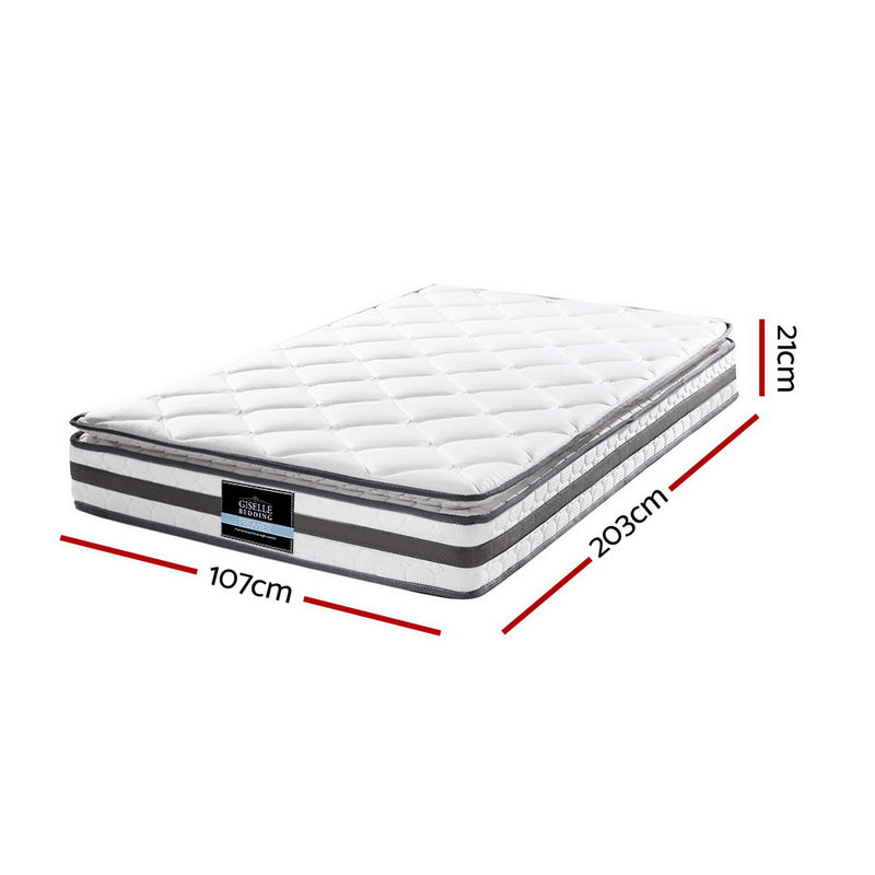 Normay Bonnell Spring Mattress 21cm Thick - King Single
