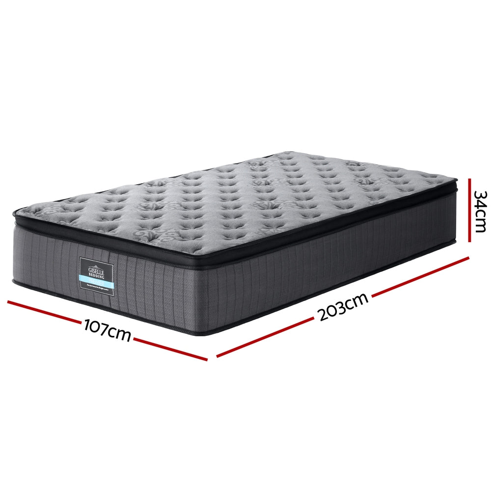 Solene Series Euro Top Mattress 34cm Thick - King Single