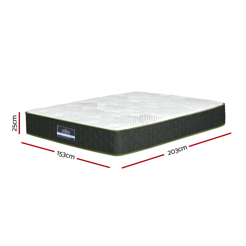 Beryl Series Green Tea Infused Mattress 25cm Thick - Queen