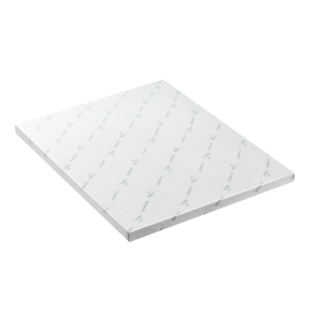 Memory Foam Mattress Topper Ventilated Cool Gel 8cm Double