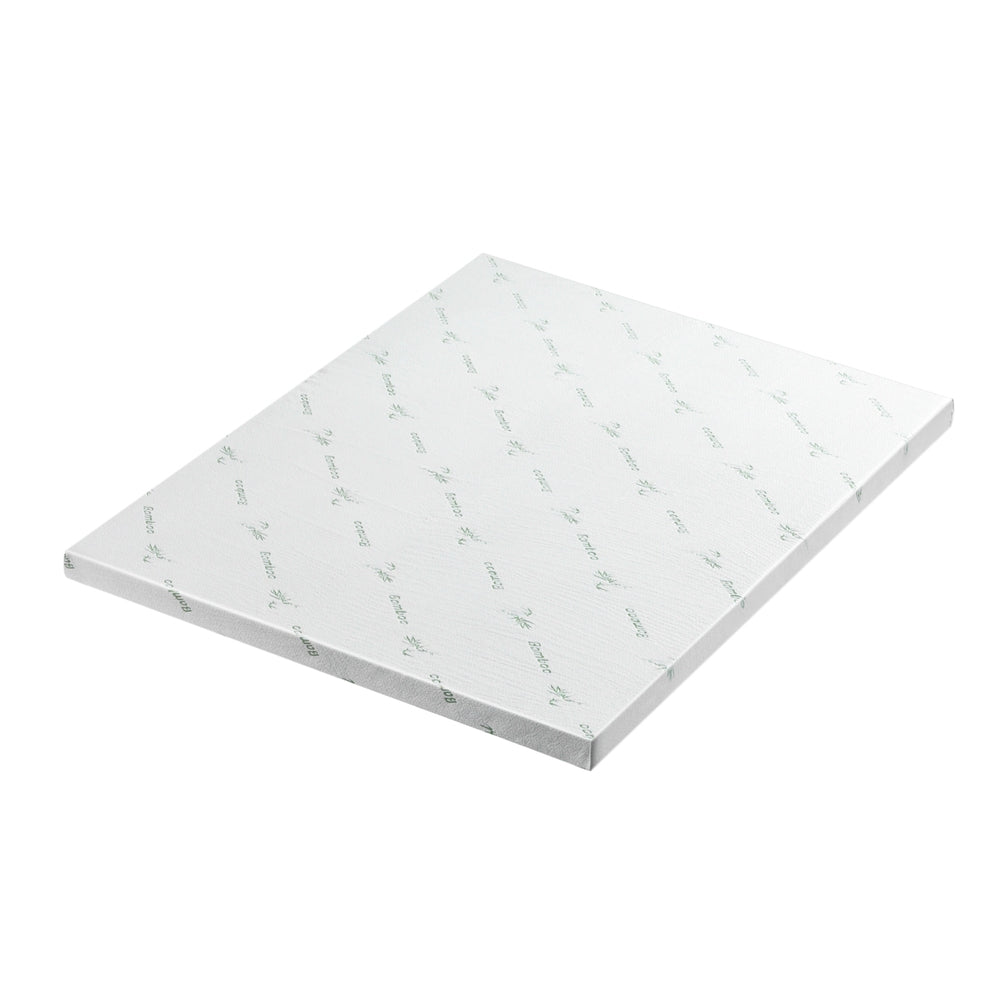 Memory Foam Mattress Topper Ventilated Cool Gel 8cm Double