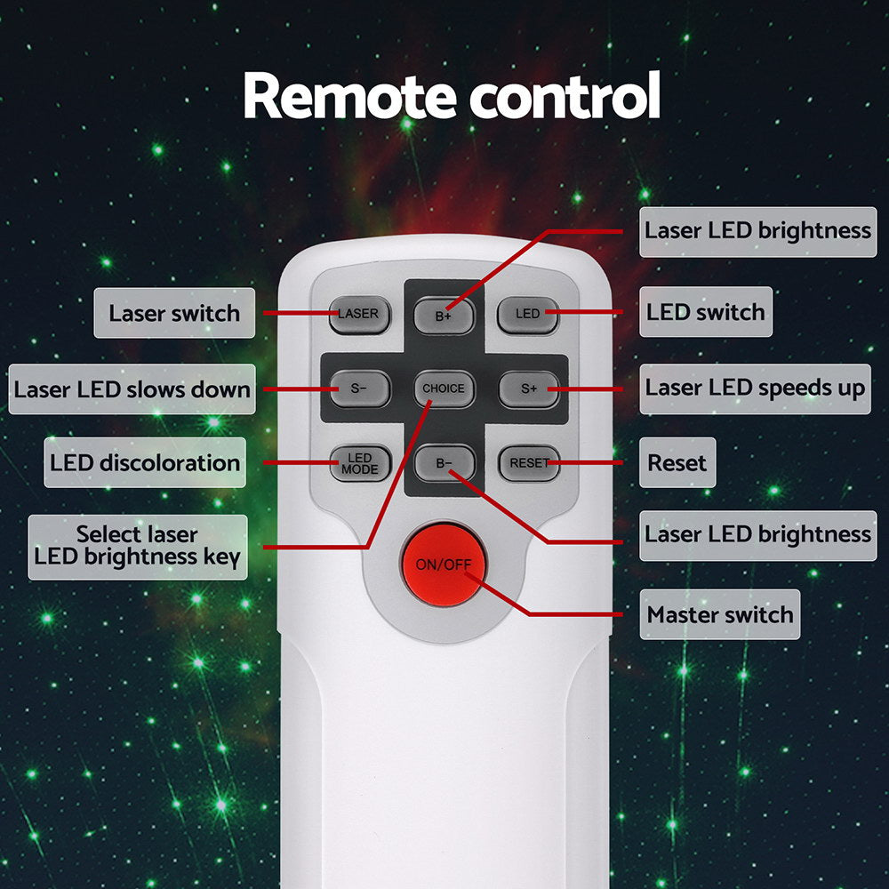 Cosmic Glow Galaxy Projector Light