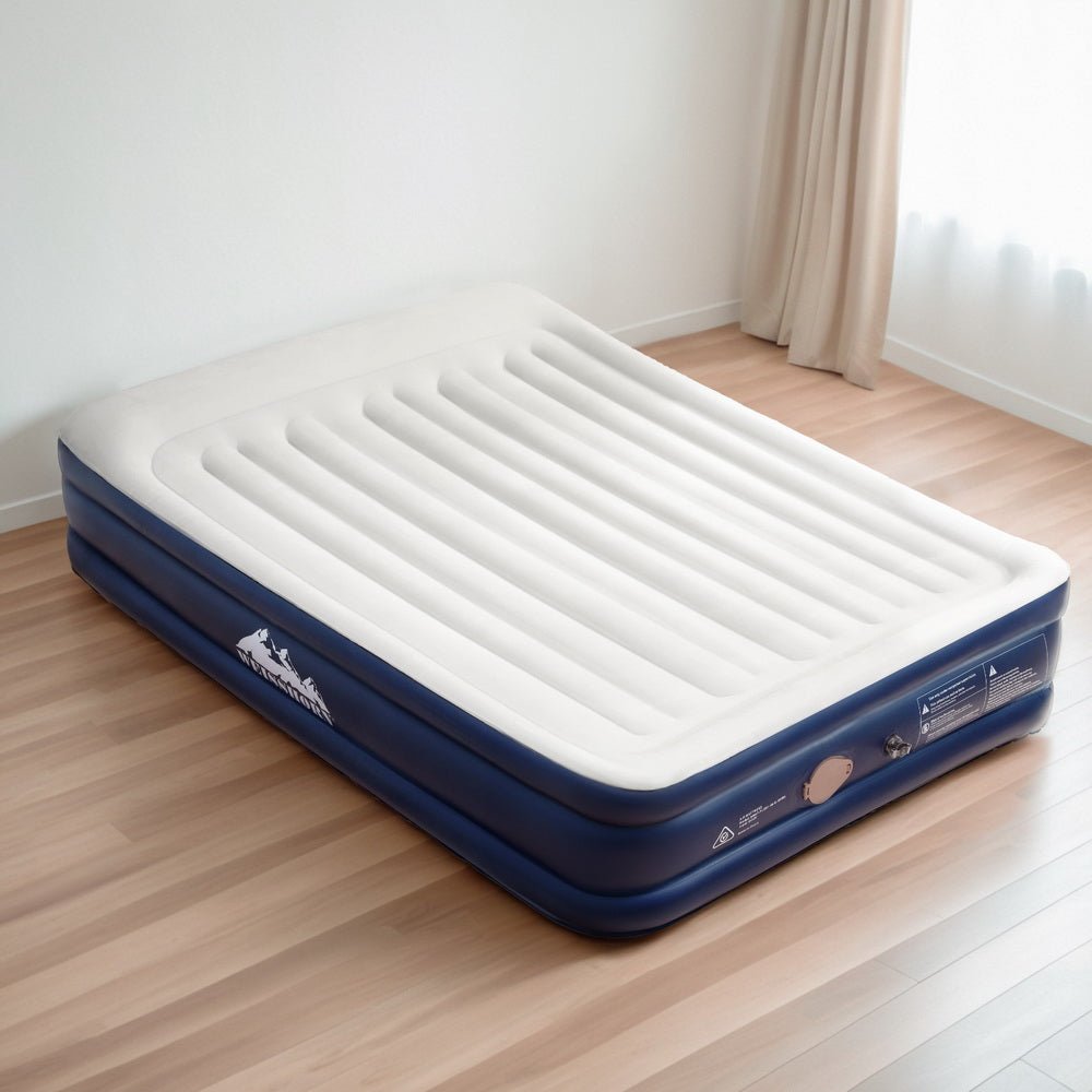 Air Mattress Double Inflatable Bed 46cm Air bed - Home & Garden > Inflatable Mattress - Bedzy Australia