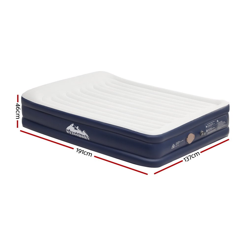 Air Mattress Double Inflatable Bed 46cm Air bed - Home & Garden > Inflatable Mattress - Bedzy Australia