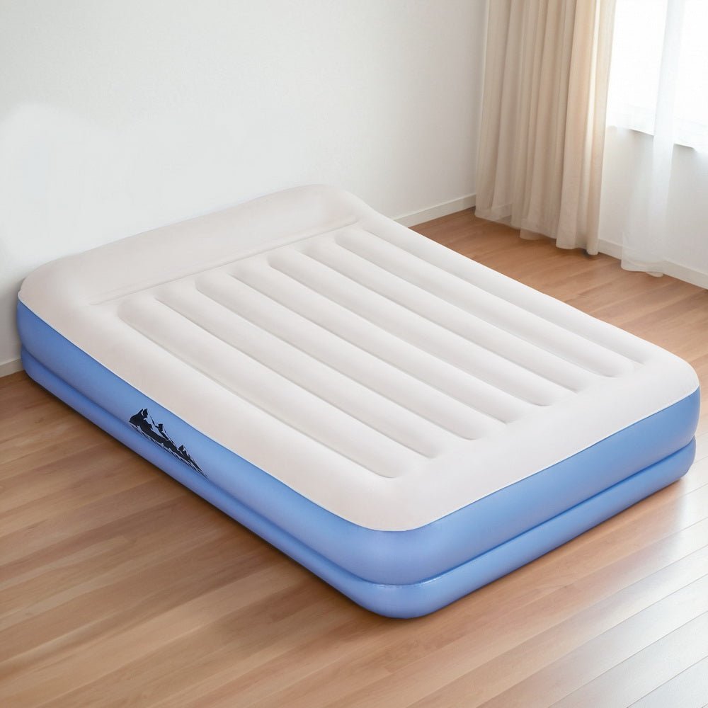 Air Mattress Queen Inflatable Bed 41cm Air bed - Home & Garden > Inflatable Mattress - Bedzy Australia