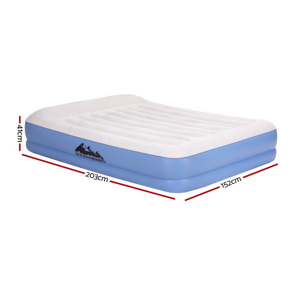 Air Mattress Queen Inflatable Bed 41cm Air bed - Home & Garden > Inflatable Mattress - Bedzy Australia