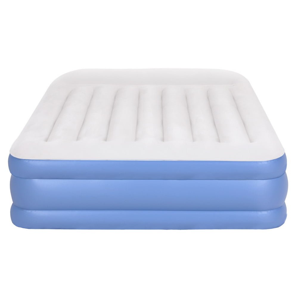 Air Mattress Queen Inflatable Bed 46cm Air bed - Home & Garden > Inflatable Mattress - Bedzy Australia