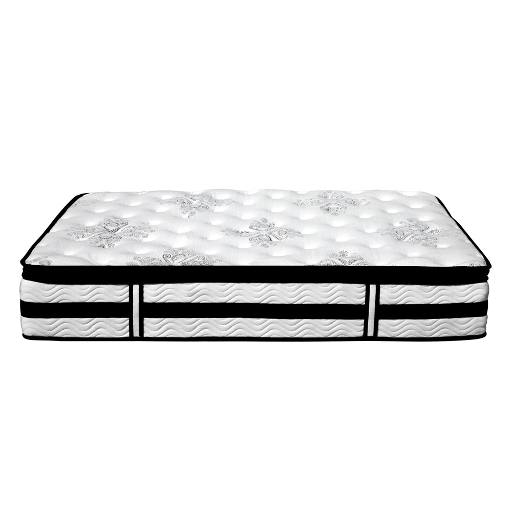 Algarve Euro Top Pocket Spring Mattress 34cm Thick - King - Bedzy Australia