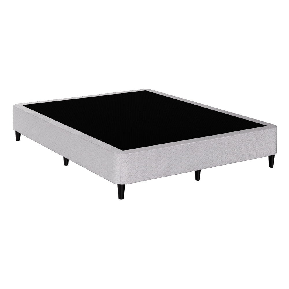 Artiss Bed Frame Queen Size Metal Grey MASON - Furniture > Bedroom - Bedzy Australia