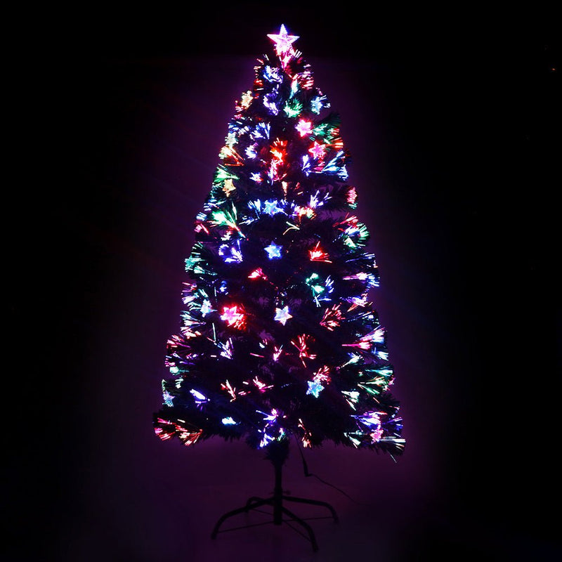 Christmas Tree 1.2M LED Xmas trees with Lights Multi Colour - Bedzy Australia