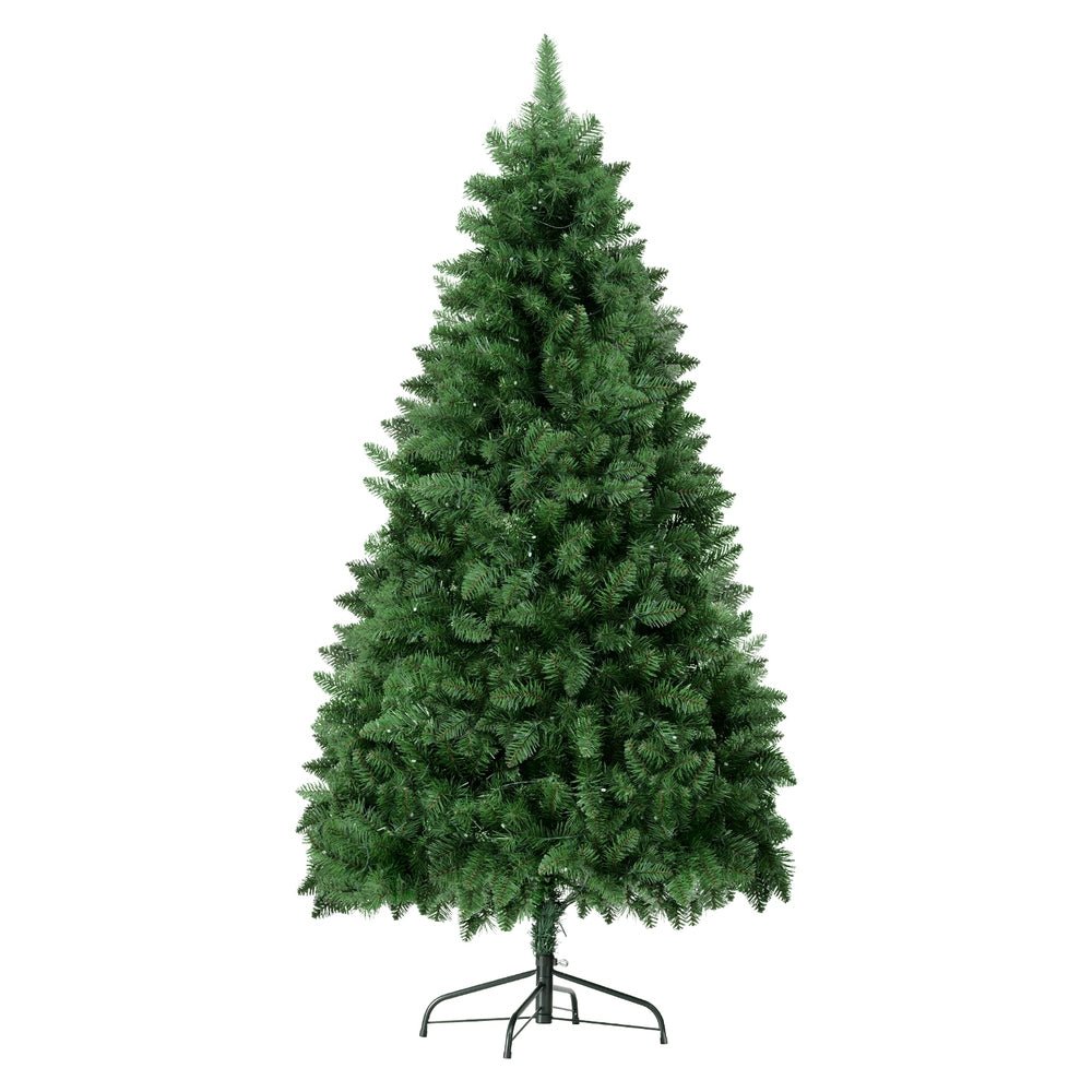 Christmas Tree 1.8m RGB Remote LED Tree Party Decoration 890 Tips - Occasions > Christmas > Christmas Trees - Bedzy Australia