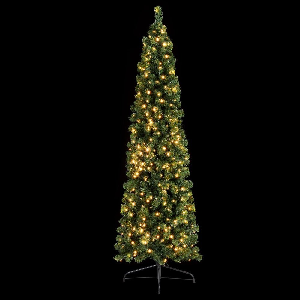 Christmas Tree 2.1M Corner Xmas Tree Party Decorations 430 Tips - Occasions > Christmas > Christmas Trees - Bedzy Australia