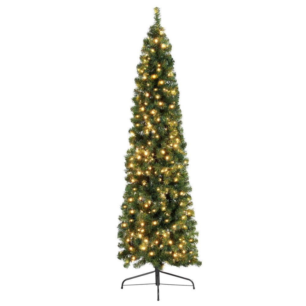 Christmas Tree 2.1M Corner Xmas Tree Party Decorations 430 Tips - Occasions > Christmas > Christmas Trees - Bedzy Australia