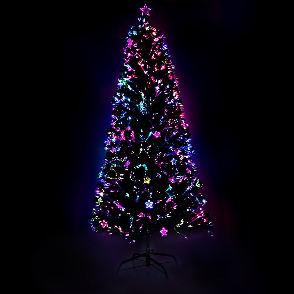 Christmas Tree 2.1M LED Xmas trees with Lights Multi Colour - Bedzy Australia