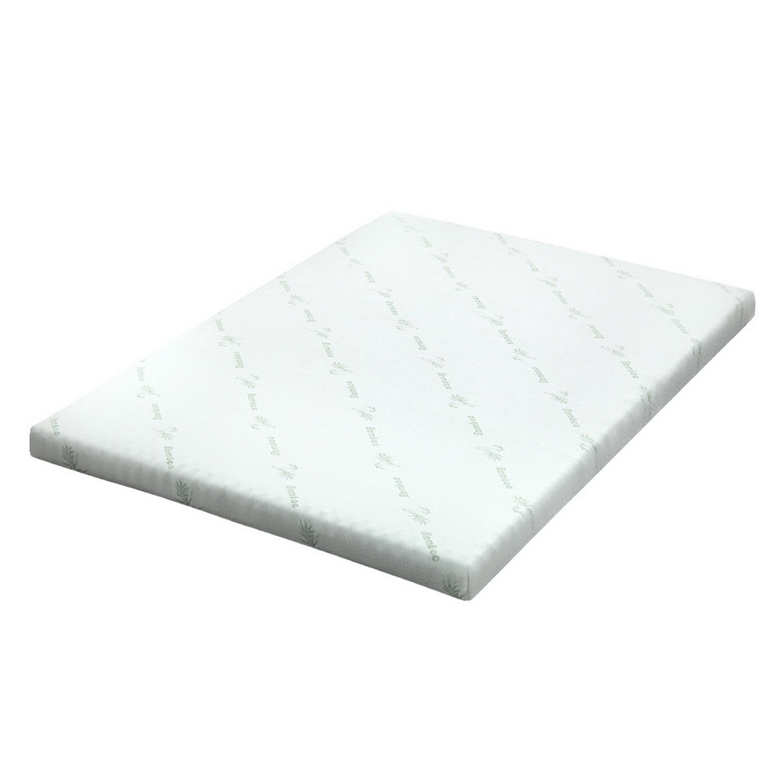 Cool Gel Memory Foam Mattress Topper w/Bamboo Cover 8cm - Double - Bedzy Australia