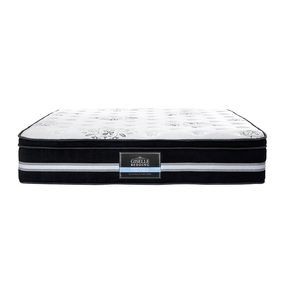 Donegal Euro Top Cool Gel Pocket Spring Mattress 34cm Thick - Queen - Bedzy Australia