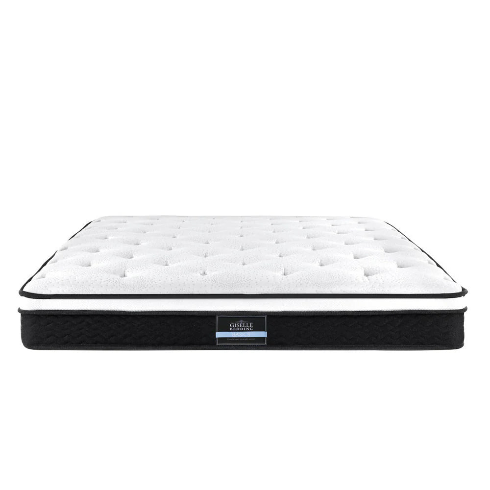 Double Package | Albany Boucle Bed Frame & Bonita Pillow Top Mattress (Medium Firm) - Baby & Kids > Kid's Furniture > Kid's Beds & Bed Frames - Bedzy Australia