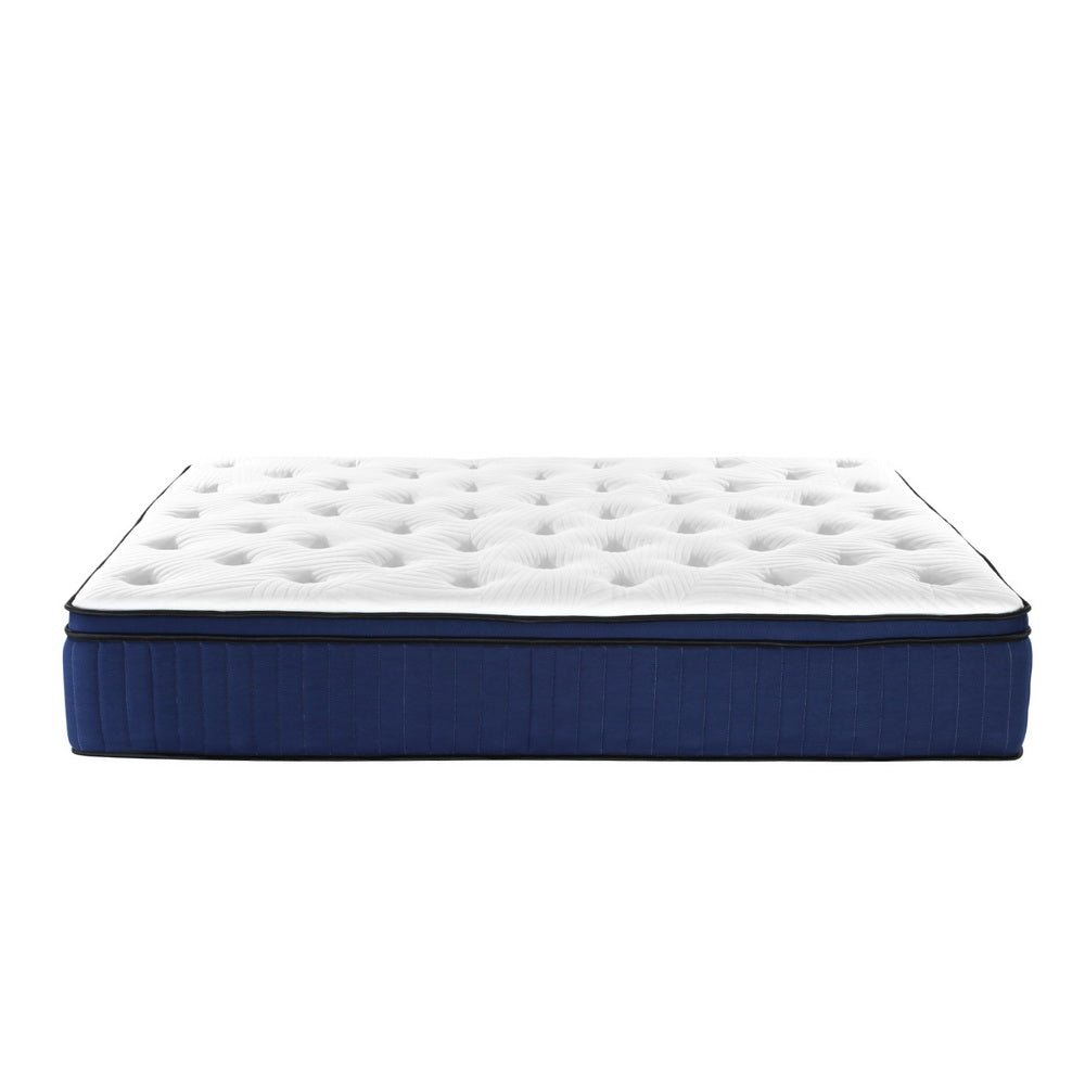 Franky Euro Top Cool Gel Pocket Spring Mattress 34cm Thick - King - Bedzy Australia