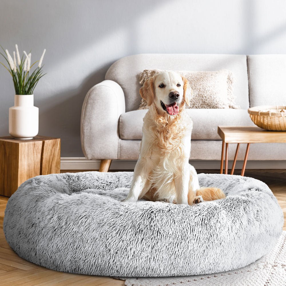 i.Pet Dog Bed Pet Bed Cat Extra Large 110cm Charcoal - Pet Care > Dog Supplies - Bedzy Australia