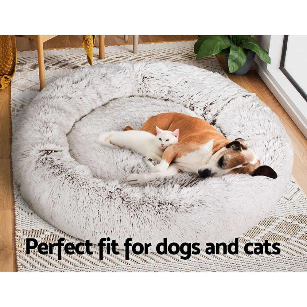 i.Pet Pet Bed Dog Bed Cat Calming Extra Large 110cm Sleeping Comfy Washable - Pet Care > Dog Supplies - Bedzy Australia