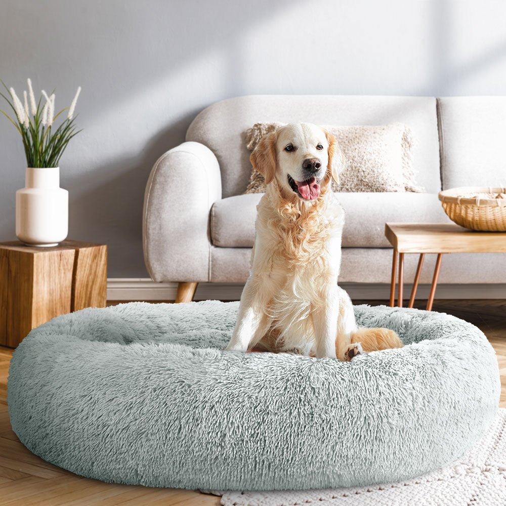 i.Pet Pet Bed Dog Bed Cat Extra Large 110cm Light Grey - Pet Care > Dog Supplies - Bedzy Australia