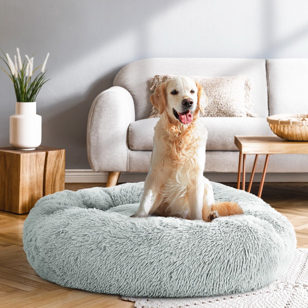 i.Pet Pet Bed Dog Bed Cat Large 90cm Light Grey - Pet Care > Dog Supplies - Bedzy Australia