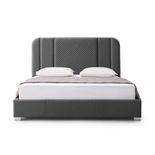 King Premium Package | Bedzy Luxe Halcyon Bed Frame Black, Luna Series Euro Top Mattress (Medium Firm) & Bamboo Mattress Topper! - Bedzy Australia