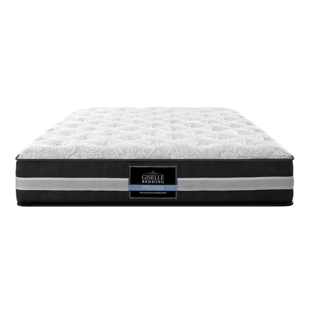 Lotus Tight Top Pocket Spring Mattress 30cm Thick - Queen - Bedzy Australia