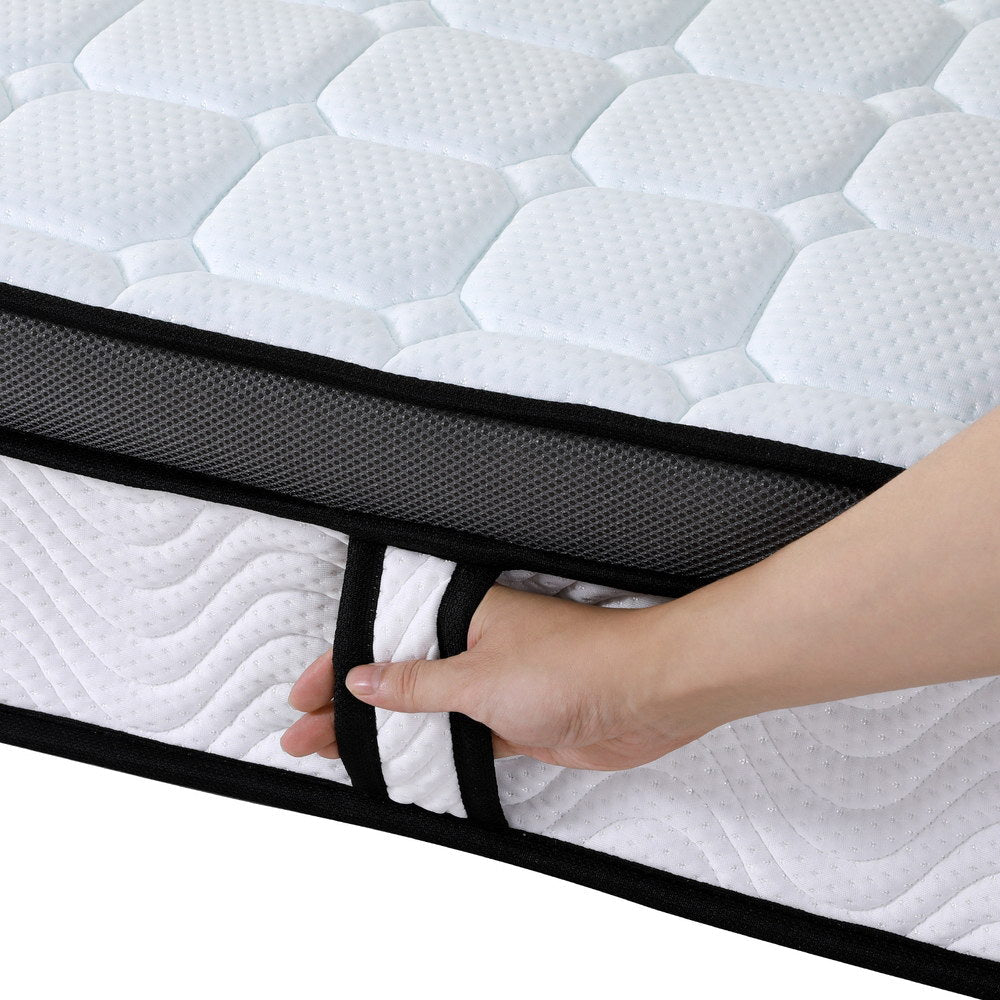 Mattress Cool Gel Foam 25cm Double - Furniture > Mattresses > Double Mattress - Bedzy Australia