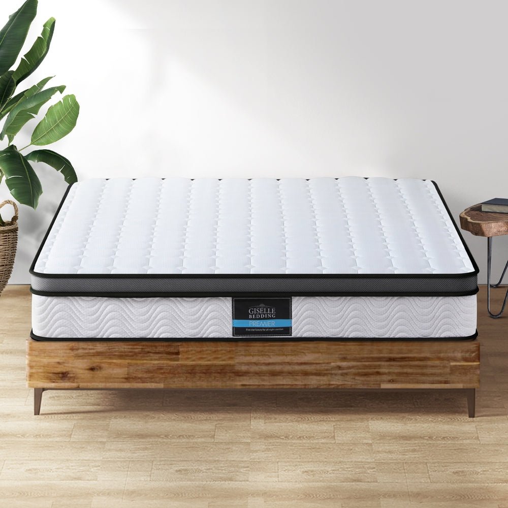 Mattress Cool Gel Foam 25cm Double - Furniture > Mattresses > Double Mattress - Bedzy Australia