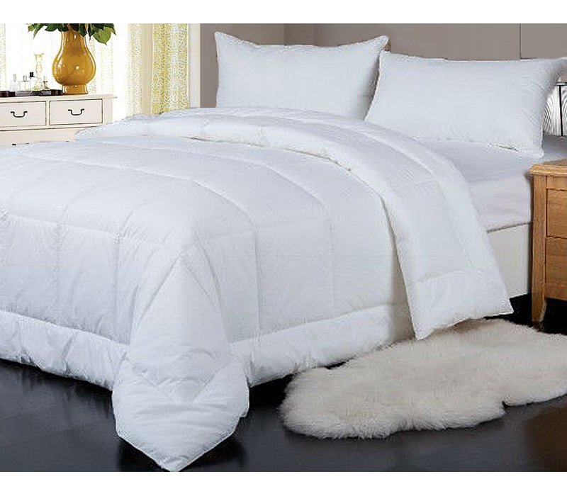 Microfibe 400gsm Quilt DOUBLE - Home & Garden > Bedding - Bedzy Australia